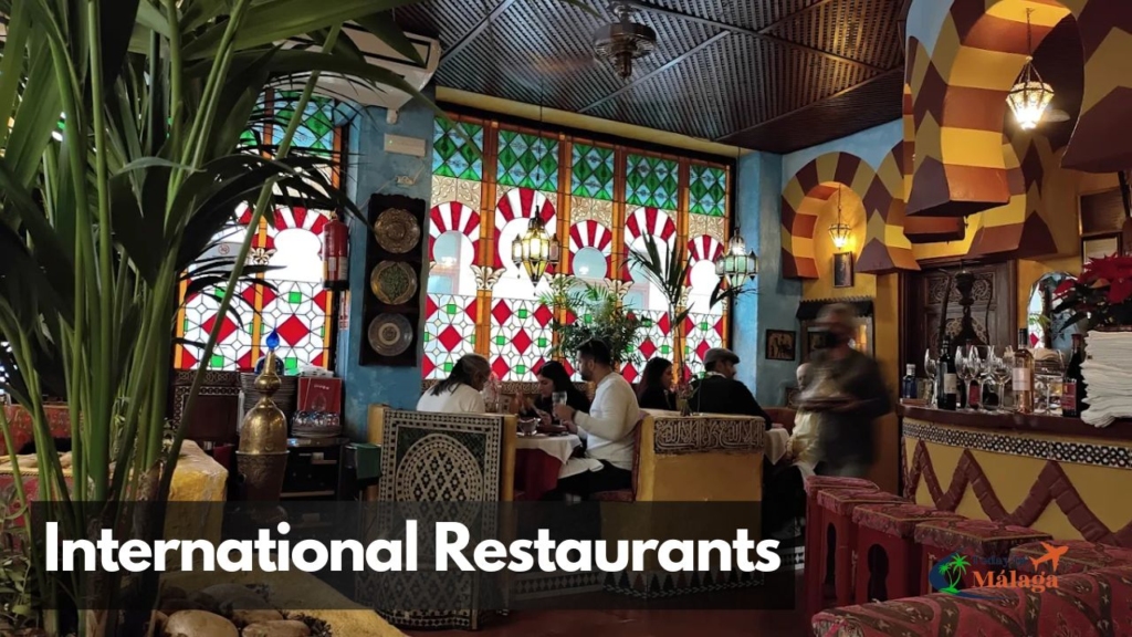 International restaurants in malaga